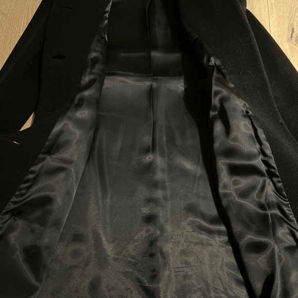 NWOT Sara Berman long wool coat Sz M - Picture 4 of 4